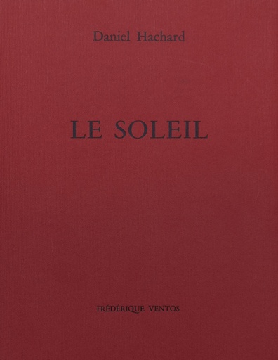 [978-2-95-127744-1] Le Soleil - Courante